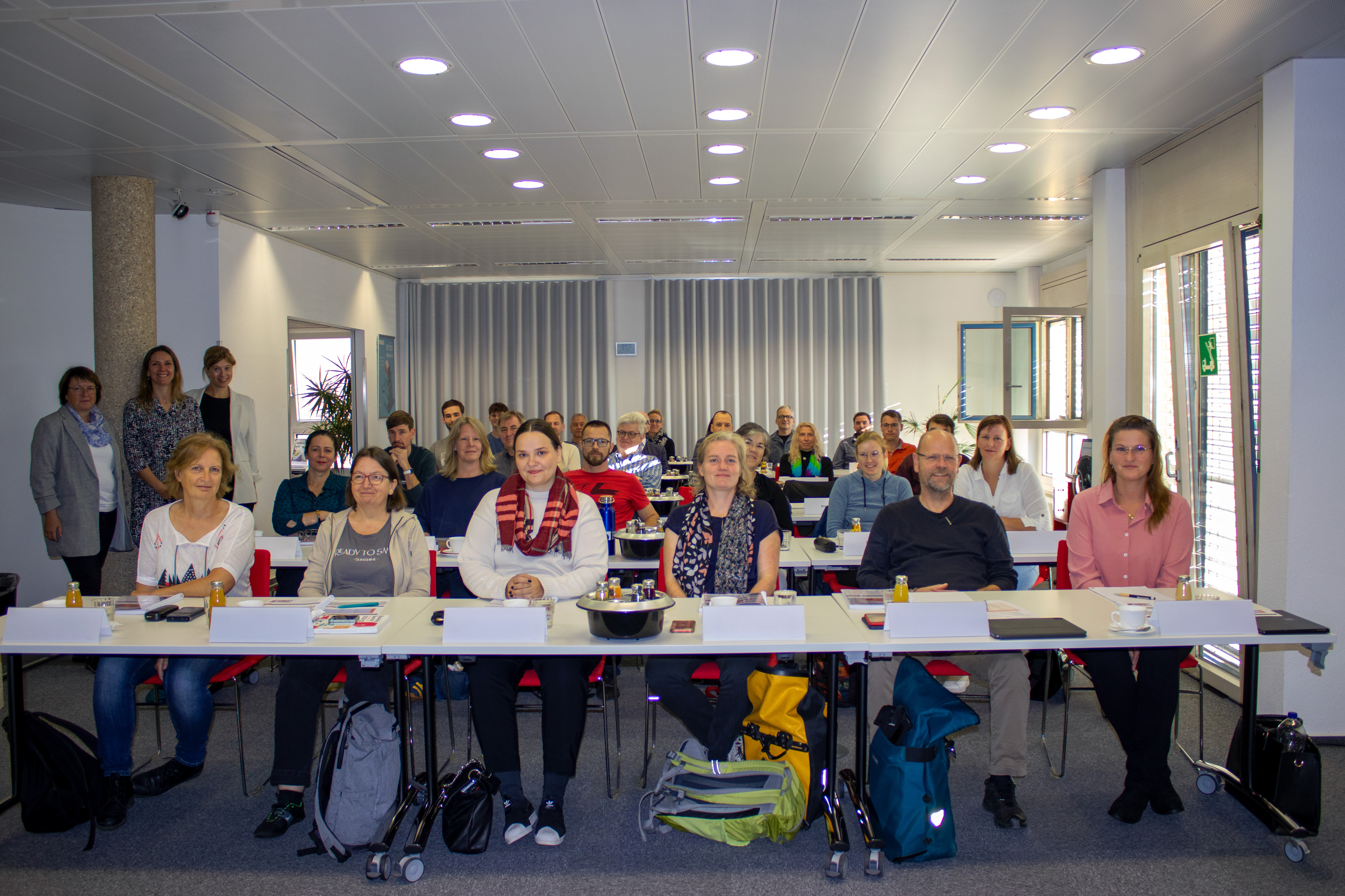 Sie sehen ein Bild der Teilnehmenden des BIM-Basis-Kurs 2025 in der IHK Potsdam.